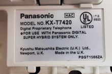 Load image into Gallery viewer, Panasonic KX-T7420 12-Button Non-Display Speakerphone - Refurbished (White)