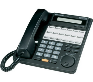 Panasonic KX-T7431 Phone Black 12 Button PBX Telephone