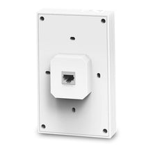 Load image into Gallery viewer, TP-Link EAP655-Wall | Omada True WiFi 6 AX3000 Wall Plate Wireless Gigabit Access Point | High-Efficiency | Seamless Roaming | PoE Passthrough | Multiple SDN Controller Options | Remote & App Control