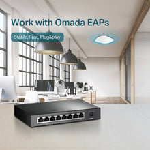 Load image into Gallery viewer, TP-Link 8-Port Gigabit Desktop Switch with 4-Port PoE+ TL-SG1008P