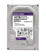 Load image into Gallery viewer, Western Digital 10TB WD Purple Surveillance Internal Hard Drive - 7200 RPM Class, SATA 6 Gb/s, , 256 MB Cache, 3.5" - WD102PURZ