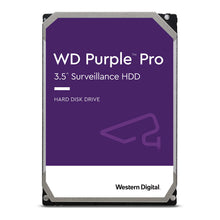 Load image into Gallery viewer, Western Digital 8TB WD Purple Pro Surveillance Internal Hard Drive HDD - 7200 RPM, SATA 6 Gb/s, 256 MB Cache, 3.5" - WD8001PURP