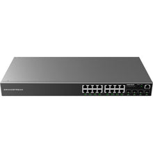 Load image into Gallery viewer, Grandstream Enterprise Layer 2+ Managed Network Switch, 16 x GigE, 4 x SFP GWN7802