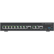 Load image into Gallery viewer, Grandstream Built-in IPPBX (10 Users, 4 Concurrent Calls) + enterprise-grade firewall + VPN Router + 2 x 2.5 Gb, 10 x GigE Network Switch GS-GCC6011