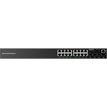 Load image into Gallery viewer, Grandstream Enterprise Layer 2+ Managed PoE Network Switch, 16 x GigE, 4 x SFP GWN7802P