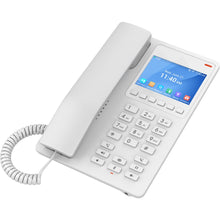Load image into Gallery viewer, Grandstream Desktop Hotel Phone, 3.5" Color LCD, PoE, Dual-band WiFi 6, White GHP630W