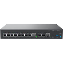 Load image into Gallery viewer, Grandstream Built-in IPPBX (10 Users, 4 Concurrent Calls) + enterprise-grade firewall + VPN Router + 2 x 2.5 Gb, 10 x GigE Network Switch GS-GCC6011