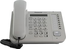 Load image into Gallery viewer, Panasonic KX-DT521 White Standard Phone (Refurbished)