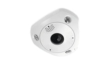 Load image into Gallery viewer, HIKVISION DS-2CD63C5G0E-IS 12MP IR Network Fisheye Dome Camera with Alarm and Audio Inputs and Outputs and Built-in Heater, RJ45 Connection
