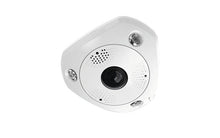 Load image into Gallery viewer, HIKVISION DS-2CD63C5G0E-IS 12MP IR Network Fisheye Dome Camera with Alarm and Audio Inputs and Outputs and Built-in Heater, RJ45 Connection