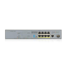 Load image into Gallery viewer, Zyxel 8-port Gigabit Unmanaged PoE+ Switch with 130 Watt Budget and 1 Gigabit Copper Port + 1 SFP, Long Range PoE Switch [GS1300-10HP]
