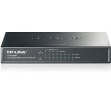 Load image into Gallery viewer, TP-Link PoE Switch Gigabit 8 Port | 4 Port PoE 55W | 802.3af Compliant | Shielded Ports | Traffic Optimization | Plug and Play | Sturdy Metal (TL-SG1008P)