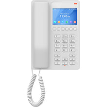 Load image into Gallery viewer, Grandstream Desktop Hotel Phone, 3.5" Color LCD, PoE, Dual-band WiFi 6, White GHP630W