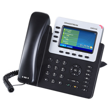 Load image into Gallery viewer, Grandstream 4 Lines, 4 SIP Accounts, PoE + GigE, Color GXP2140