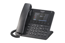 Load image into Gallery viewer, Panasonic Digital Phone for NS 4.3" COLOR LCD 12X4 Self-Labelling keys DT PHONE BLACK KX-DT680-B