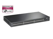 Load image into Gallery viewer, Bonus Bundle with Cat6 5ft Patch Cords and TP-Link 48-Port Gigabit Ethernet Unmanaged Switch | Plug and Play | Metal | Rackmount | Fanless | Limited Lifetime (TL-SG1048)