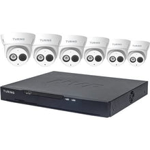 Load image into Gallery viewer, Turing Video TN-K086T44 Advantage Series 8-Channel 8MP NVR with 4TB HDD & 6 4MP Turret Cameras Kit