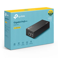 Load image into Gallery viewer, TP-Link TL-PoE170S | 802.3at/af/bt Gigabit PoE Injector | Non-PoE to PoE Adapter | Supplies up to 60W (PoE++) | Plug & Play | Desktop/Wall-Mount | Distance Up to 328 ft. | UL Certified, Black