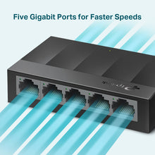 Load image into Gallery viewer, TL-LiteWave 5-Port Gigabit Desktop Switch LS1005G