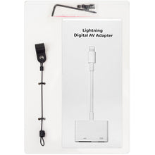 Load image into Gallery viewer, Simply45 Lightning Male to HDMI and Lightning Female Pigtail Dongle Adapter for The Dongler