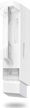 Load image into Gallery viewer, TP-Link 5GHz N300 Long Range Outdoor CPE for PtP and PtMP Transmission | Point to Point Wireless Bridge | 13dBi, 15km+ | Passive PoE Powered w/ Free PoE Injector | Pharos Control (CPE510) White