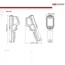 Load image into Gallery viewer, Hikvision Body Thermal Imager Camera - Thermographic Temperature Screening Handheld Camera DS-2TP31B-3AUF