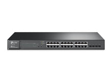 Load image into Gallery viewer, TP-Link JetStream T1600G-28PS TL-SG2428P 24-Port Gigabit PoE+ Smart Managed Pro Switch w/ 4x Fiber up-link Slots, 192W