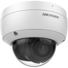 Load image into Gallery viewer, Hikvision 8 MP AcuSense Vandal Fixed Dome Network Camera DS-2CD2183G2-IU 2.8mm BLACK