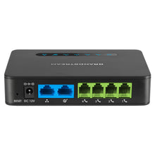 Load image into Gallery viewer, Grandstream 4 FXS, 2 GigE, NAT Router GS-HT814 v2 (NEW, mid-Oct)