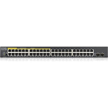 Load image into Gallery viewer, ZYXEL 48-Port GbE Smart Managed PoE Switch with GbE Uplink GS1900-48HPV2