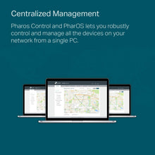 Load image into Gallery viewer, TP-Link 5GHz AC867 Long Range Outdoor CPE for PtP and PtMP Transmission | Point to Point Wireless Bridge | 23dBi | Passive PoE Powered w/Free PoE Injector | Pharos Control (CPE710)