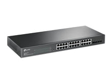 Load image into Gallery viewer, TP-Link Jetstream 24 Port Gigabit Switch | Smart Managed Switch with 4 SFP Slots | Support L2/L3/L4 QoS and IGMP | IPv6 and Static Routing (T1600G-28TS)