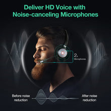 Load image into Gallery viewer, Yealink WH62-DUAL DECT Wireless Dual Ear Headset