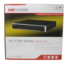 Load image into Gallery viewer, Hikvision USA 16 Channel NVR DS-7716NI-I4/16P for Compatible as DS-7716NI-SP/16 H.265 Up To 8MP Integrated 16 Port PoE HDMI Supports 4 Sata

