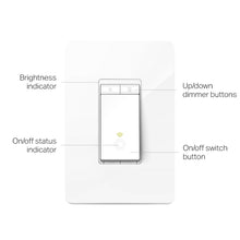 Load image into Gallery viewer, TP-Link Kasa Smart Wi-Fi Light Switch 3-Pack, Dimmer HS220P3
