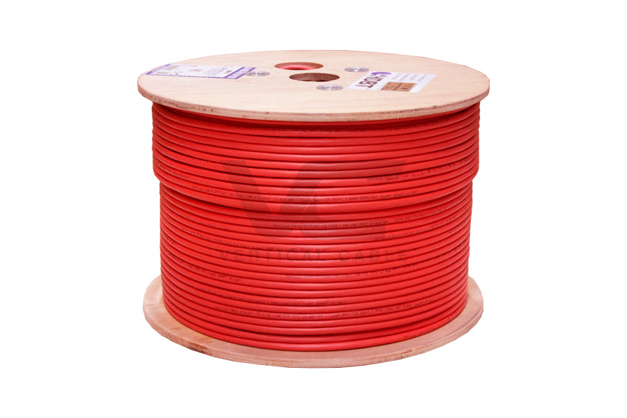 Vertical Cable  065-307/A/P/RD CAT6A Cable Unshielded (UTP) Plenum (CMP), Red TAA-Compliant