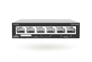 Uniview UNV Ethernet 4 Port PoE Switch NSW2020-6T-POE-IN