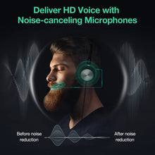 Load image into Gallery viewer, Yealink Telephone Headset Microphone USB Wired UH36 UH34 Noise Cancelling with Mic for Computer PC Laptop Stereo for Calls and Music 3.5mm Jack (UC Optimized, UH36-Mono