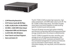 Load image into Gallery viewer, HIKVISION DS-7732NI-I4-16TB 32-Channel 4K 12MP Smart Embedded Plug and Play NVR with Alarm and Audio I/O, US Version, (16TB HDD Included)