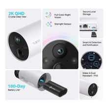 Load image into Gallery viewer, TP-Link Smart Wire-Free Security Camera, 2 Camera System Tapo C420S2