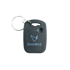DoorBird A8005 Dual-Frequency RFID Transponder Key Fob, 125 KHZ (EM4100) and 13.56 MHz (MIFARE® DESFire® EV2 8K), for A1121, D1812, D21x and later, 10 pieces