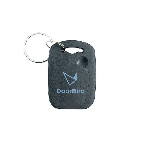 DoorBird A8005 Dual-Frequency RFID Transponder Key Fob, 125 KHZ (EM4100) and 13.56 MHz (MIFARE® DESFire® EV2 8K), for A1121, D1812, D21x and later, 10 pieces