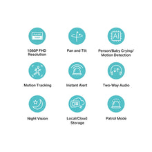 Load image into Gallery viewer, TP-Link Kasa Spot Pan Tilt, 24/7 Recording EC71