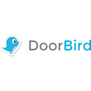 DoorBird Nameplate for D21x One Call Button Video Door Station, Stainless Steel Salt Water Resistant - Metal Finish(V4A)