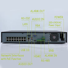 Load image into Gallery viewer, Hikvision DS-7732NI-I4/16P 32-ch 4K Embedded Plug & Play Network Video Recorder with 16 Ports PoE English Version NVR(New Model)
