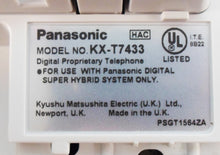 Load image into Gallery viewer, Panasonic KX-T7433 Phone White (Renewed)
