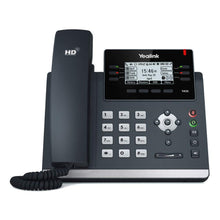 Load image into Gallery viewer, Yealink T42S IP Phone, 12 Lines. 2.7-Inch Graphical Display. Dual-Port Gigabit Ethernet, 802.3af PoE, Power Adapter Not Included (SIP-T42S)