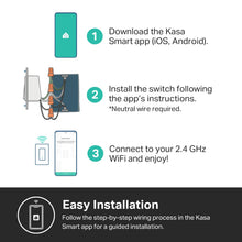 Load image into Gallery viewer, TP-Link Kasa Smart Wi-Fi Light Switch, HomeKit KS200