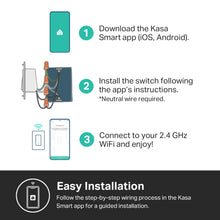Load image into Gallery viewer, TP-Link Kasa Smart Wi-Fi Light Switch 3-Pack, HomeKit KS200P3
