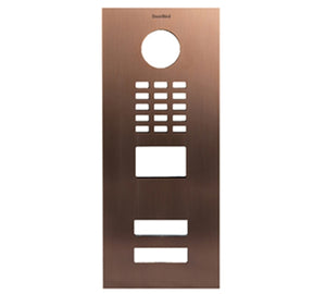 DoorBird Faceplate for D2102V IP Video Door Station Brushed Bronze (V4A)